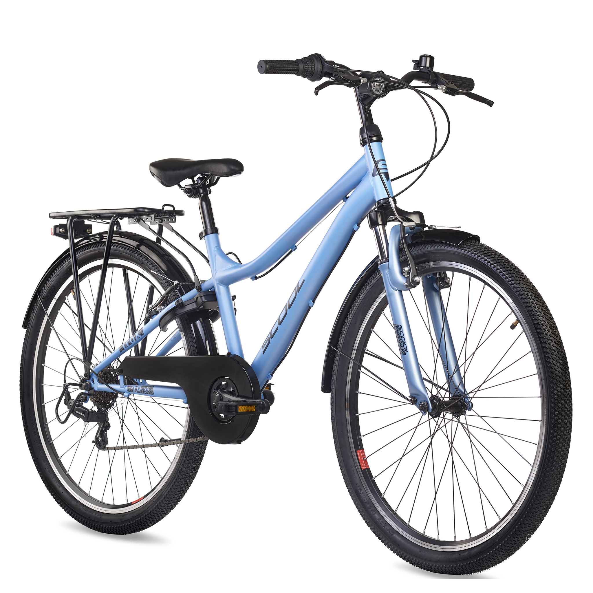 S'COOL troX 26-K6 Jugendfahrräder (blau) 2